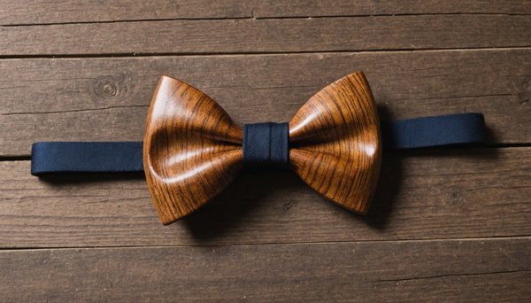 Découvrez le charme unique du nœud papillon en bois